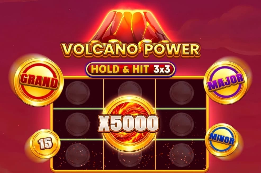 Volcano Power - Hold & Hit 3x3