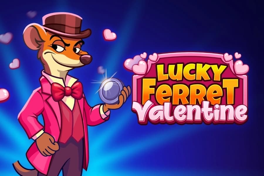 Lucky Ferret Valentine