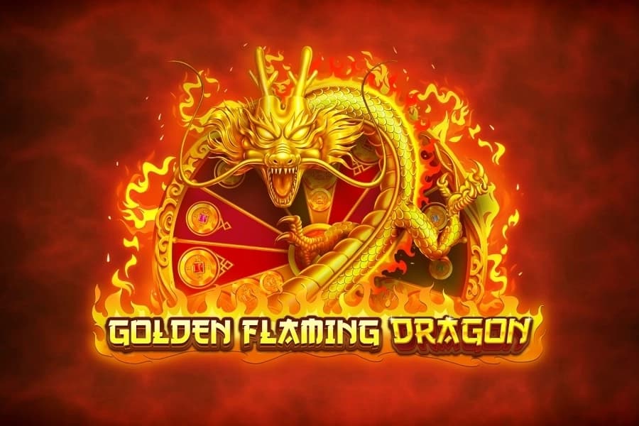 Golden Flaming Dragon