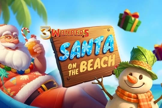 3 Wonders Santa on the Beach
