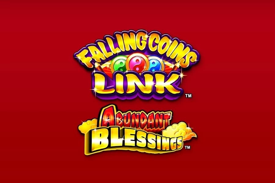 Falling Coins Link Abundant Blessings