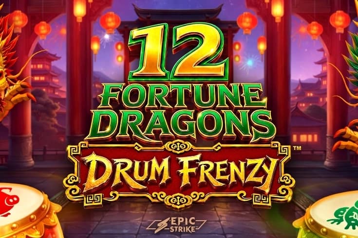 12 Fortune Dragons Drum Frenzy
